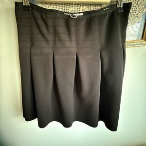 T by Alexander Wang Black Scuba Neoprene Skirt